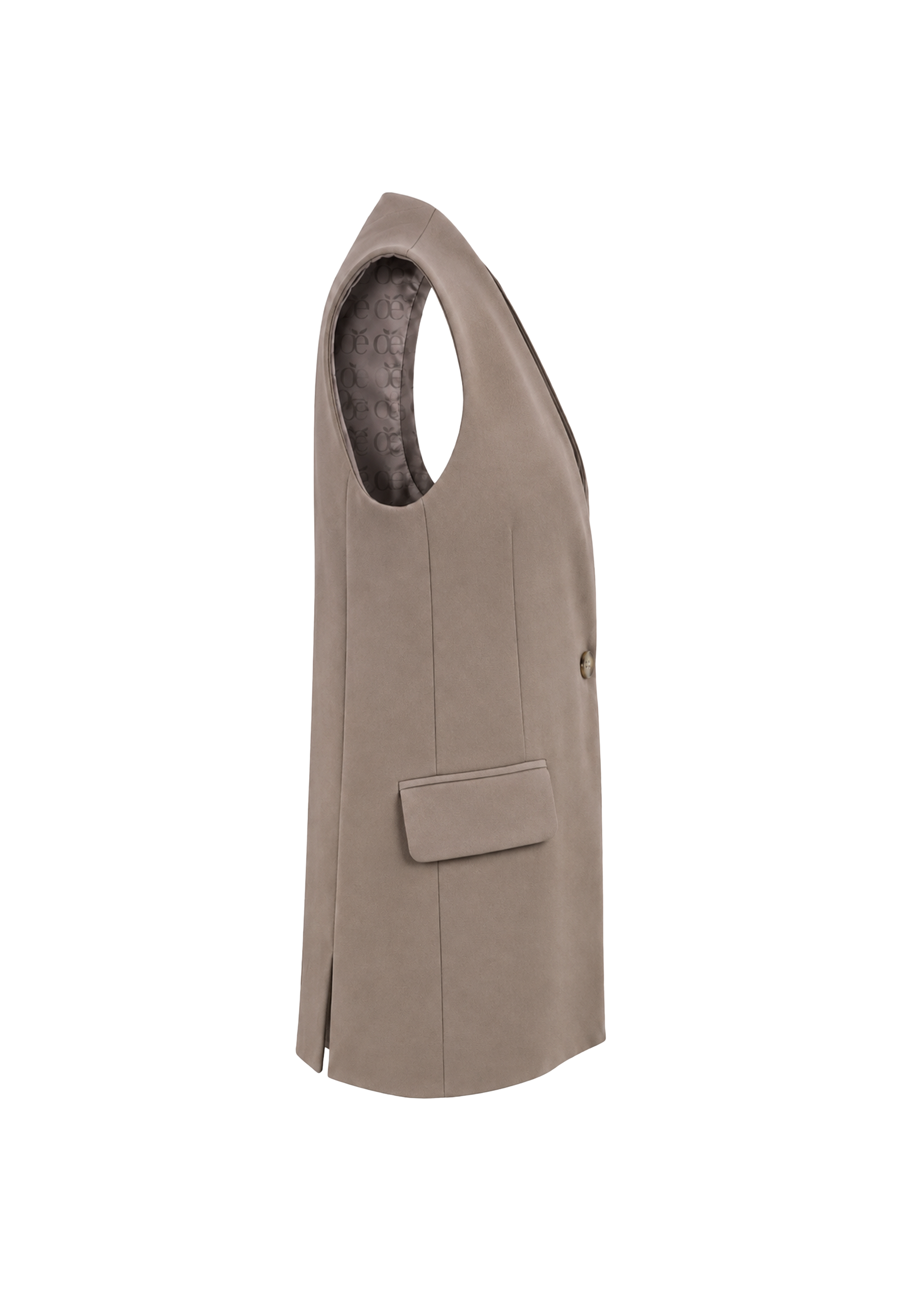 Nora Gilet Taupe