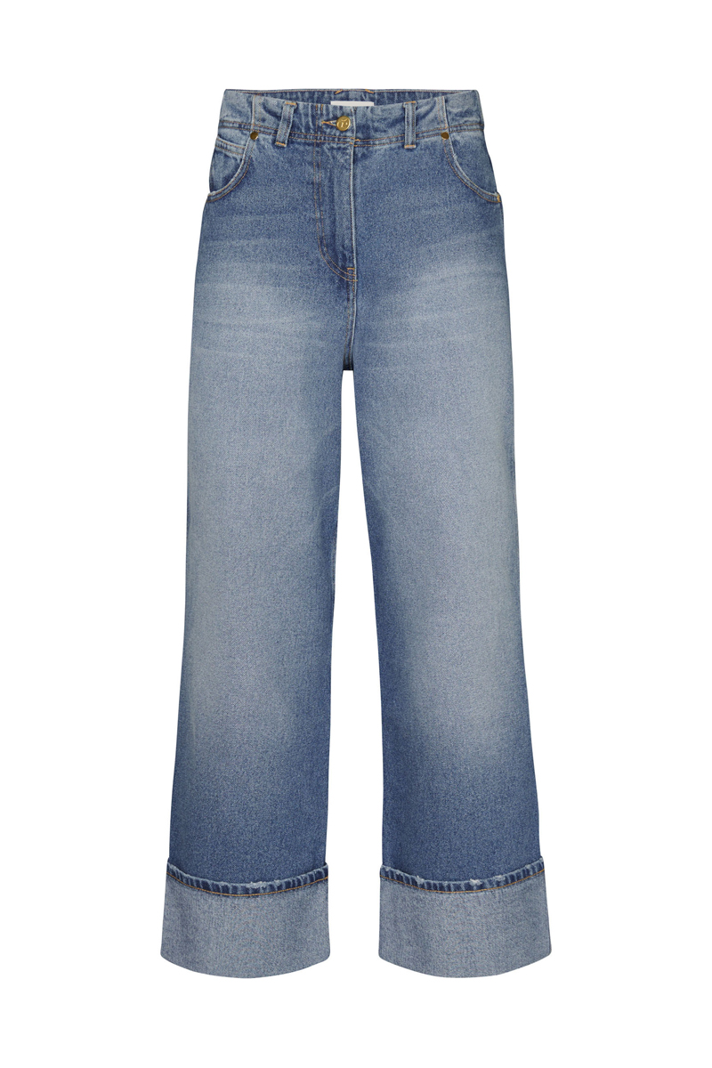 Jule Pant Washed Blue