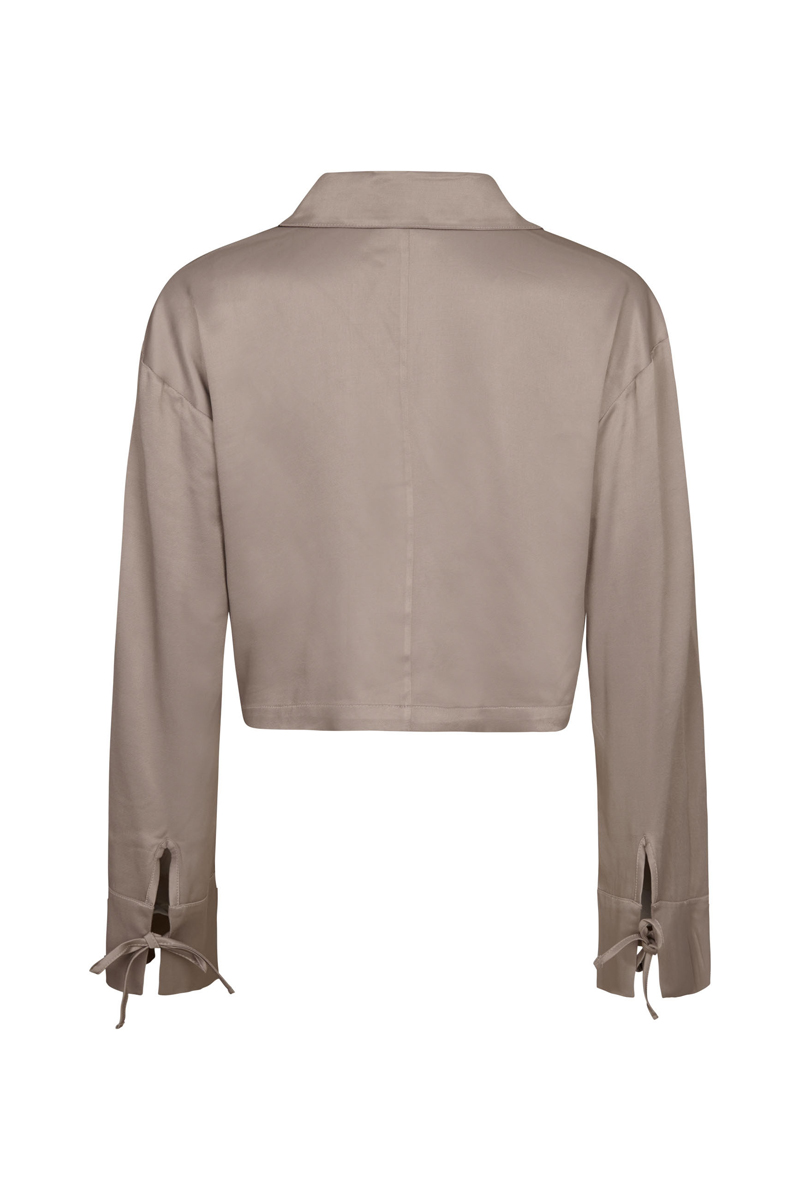 Calais Blouse Taupe