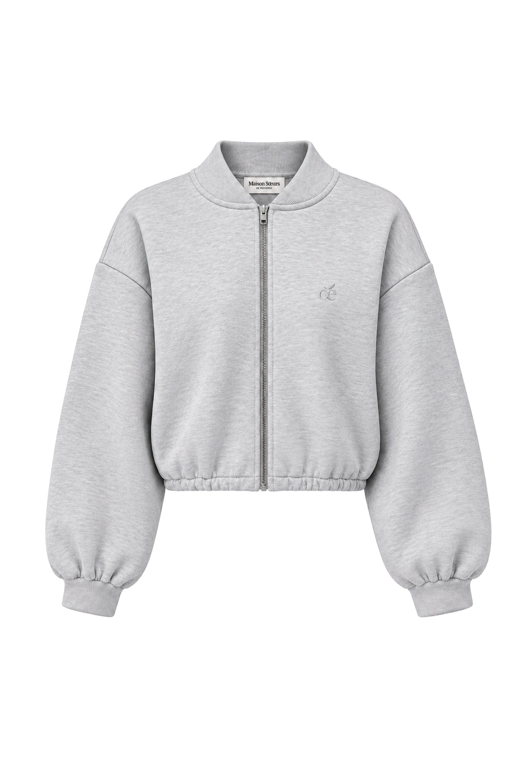 Lea Bomber Grey Melange