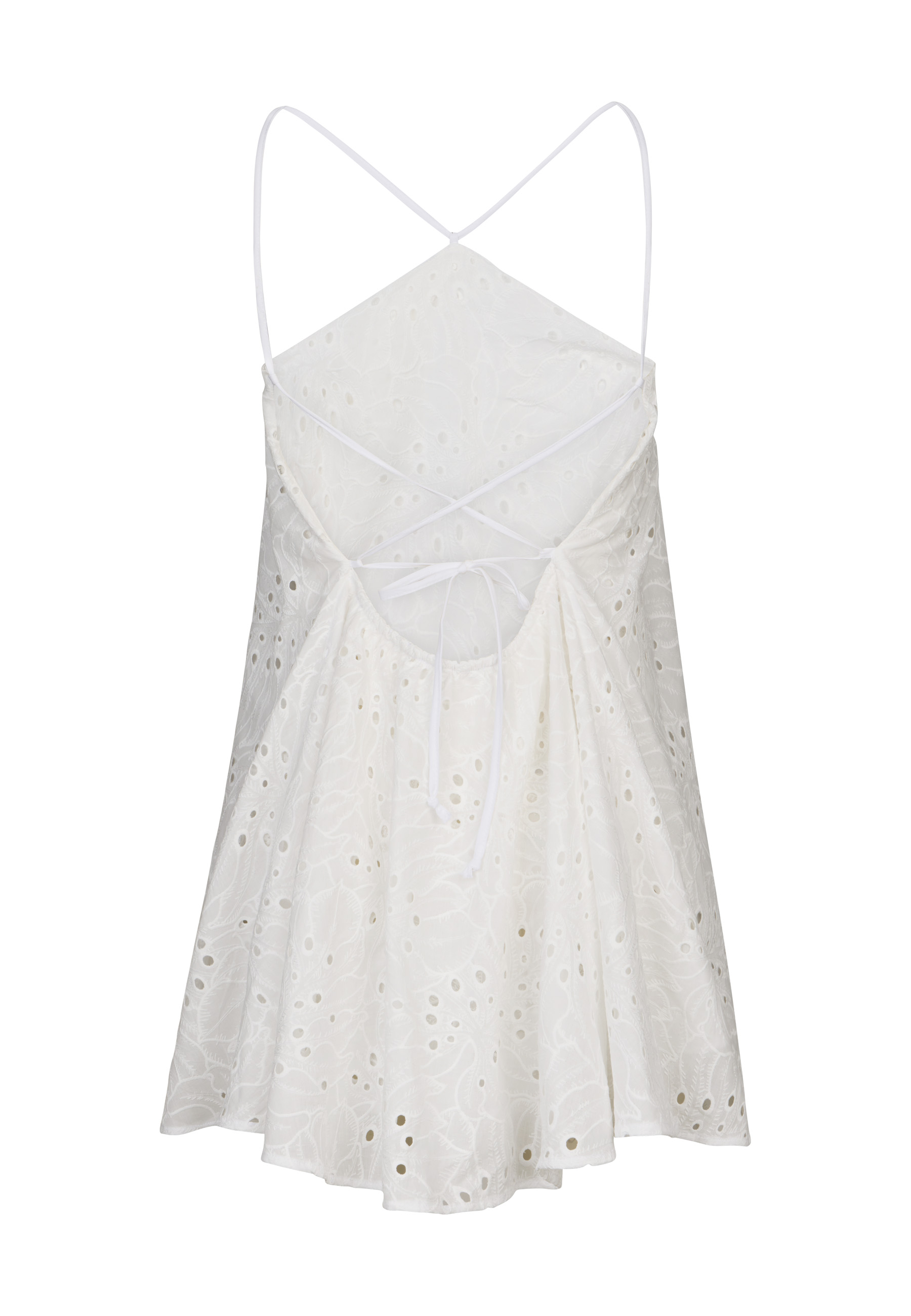 Daphne Dress White