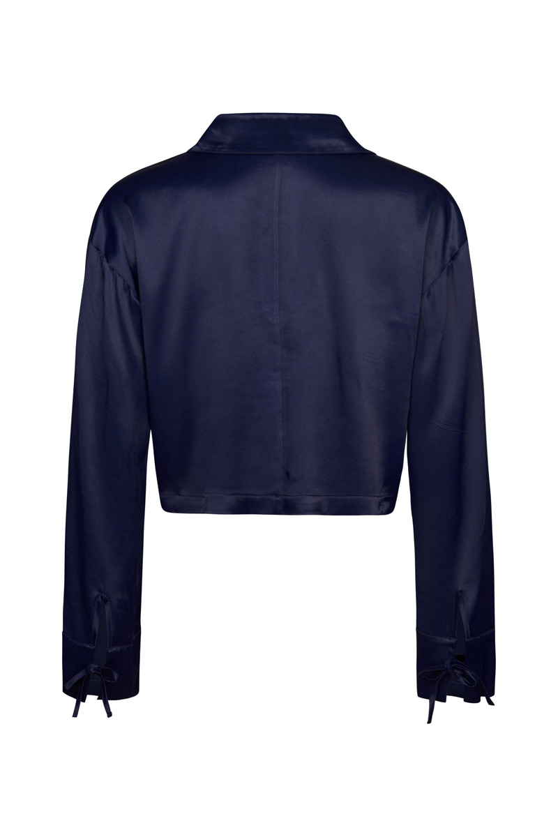 Calais Blouse Navy