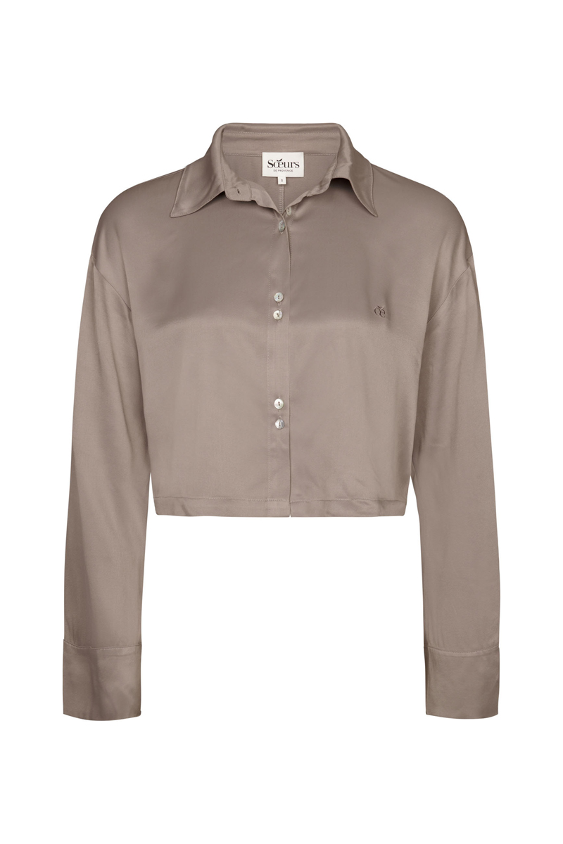 Calais Blouse Taupe