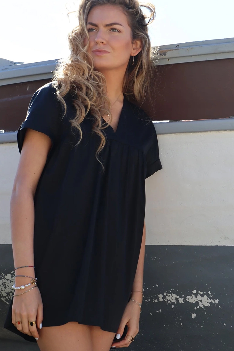 Soeurs de Provence Ambre Dress Zwart-1 2