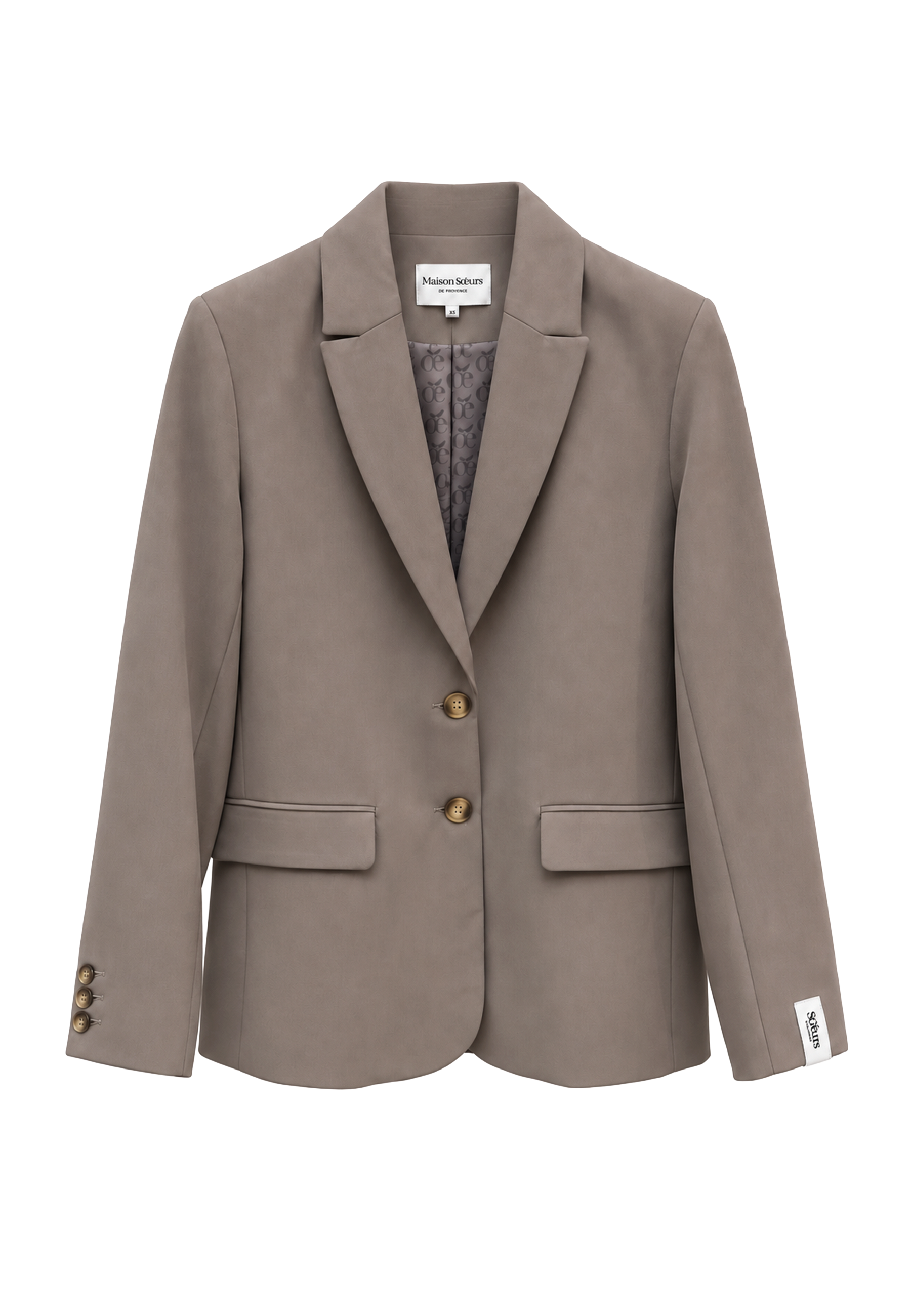 Noah Blazer Taupe
