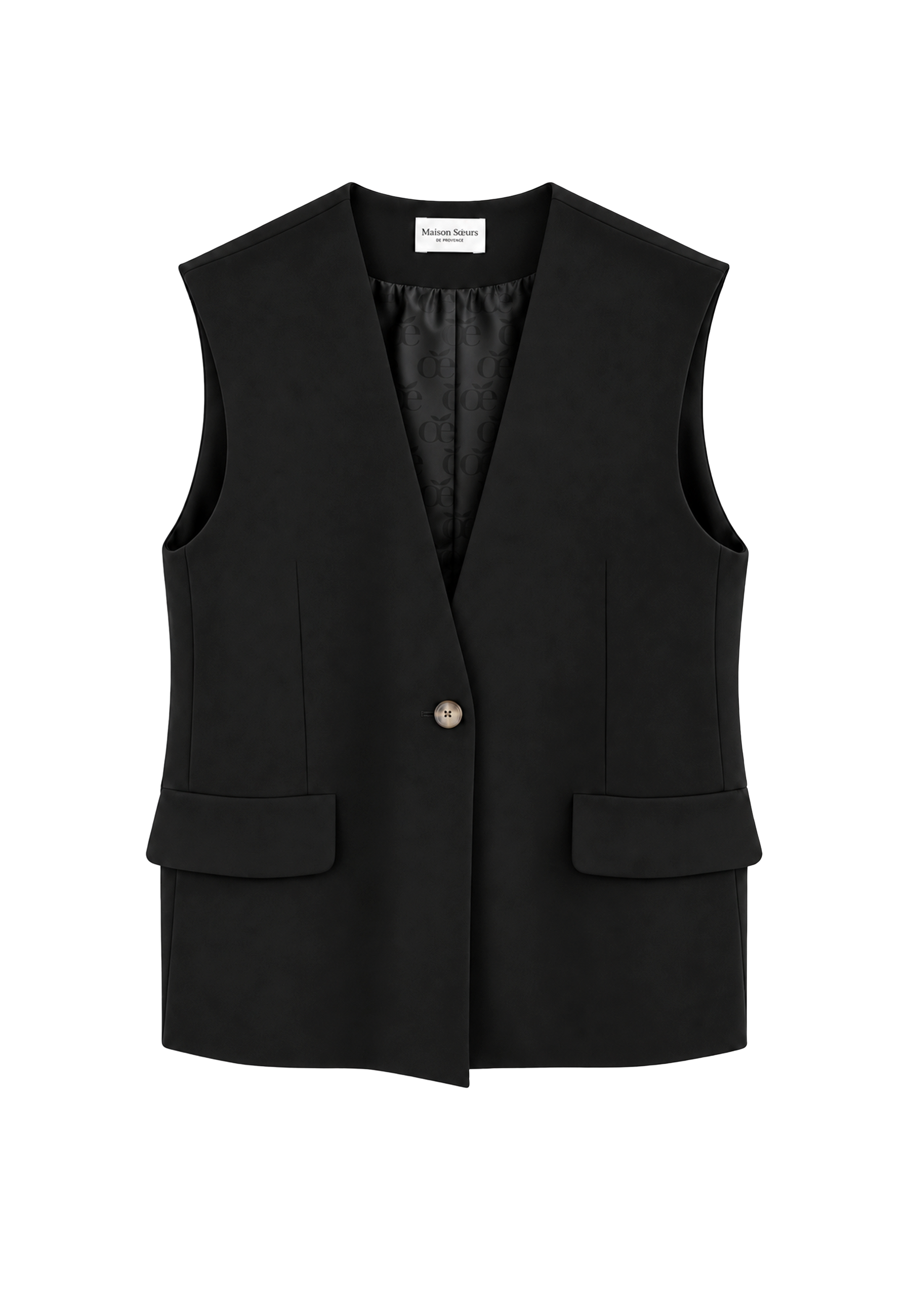 Nora Gilet Black