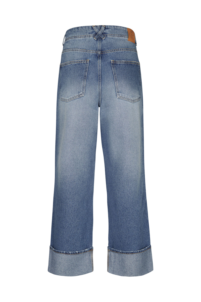 Jule Pant Washed Blue